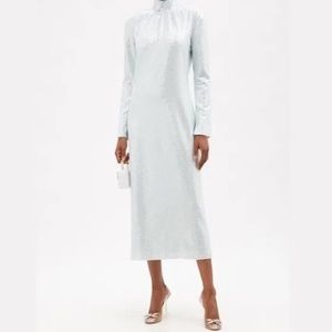 16Arlington Pale Blue Sequin Midi Dress